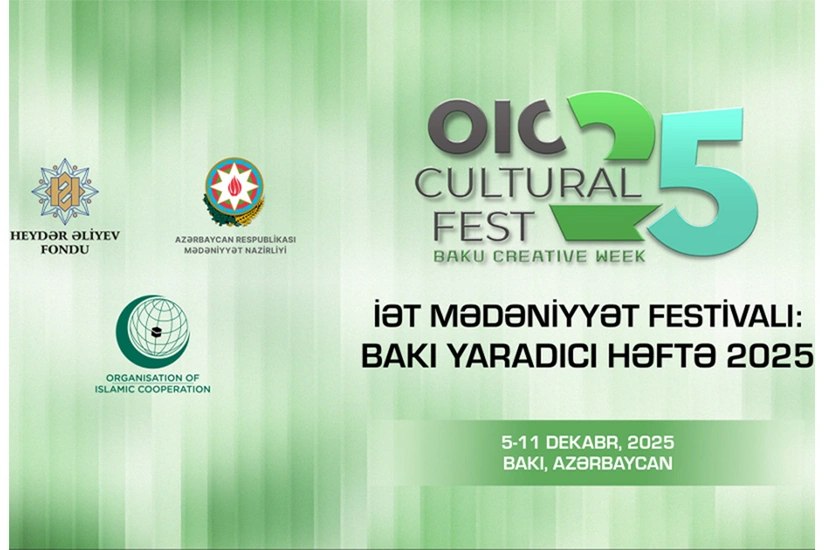 Heydər Əliyev Fondu "İƏT Mədəniyyət Festivalı: Bakı Yaradıcı Həftə"nin TƏRƏFDAŞI OLDU