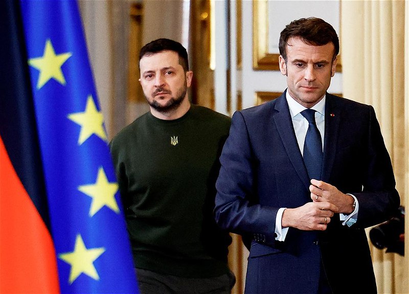 Makron və Zelenski Uitkoffla danışıqlar aparıblar
