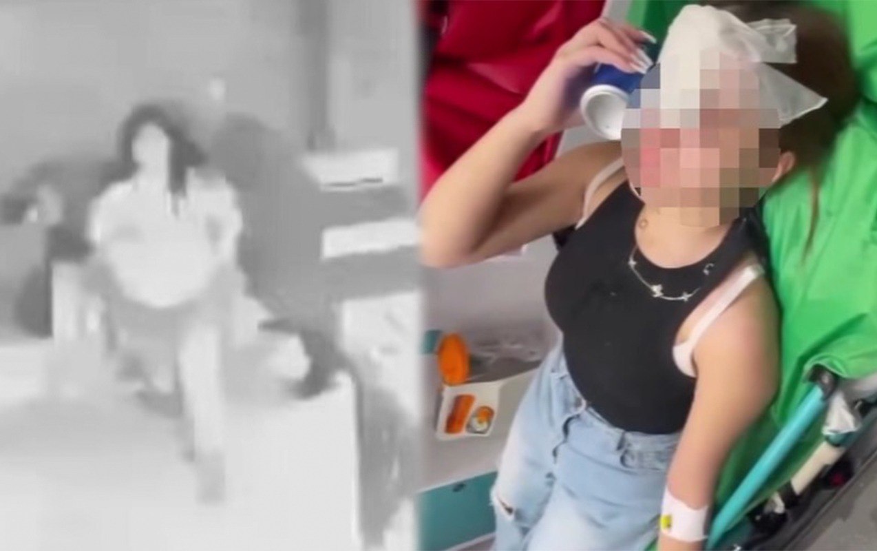 Qorxu evinə əylənmək üçün getmişdi, başına 11 tikiş qoyuldu – VİDEO