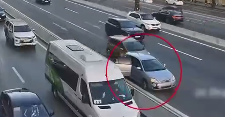 Heydər Əliyev prospektində AĞIR QƏZA – ANBAAN VİDEO