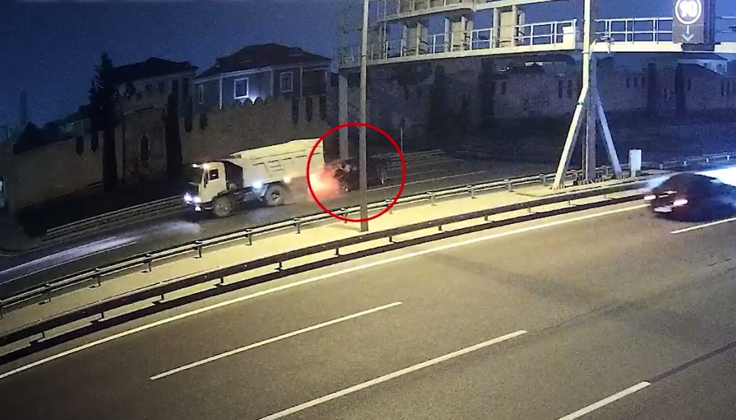 Aeroport yolundakı ağır qəzanın ANBAAN VİDEOSU