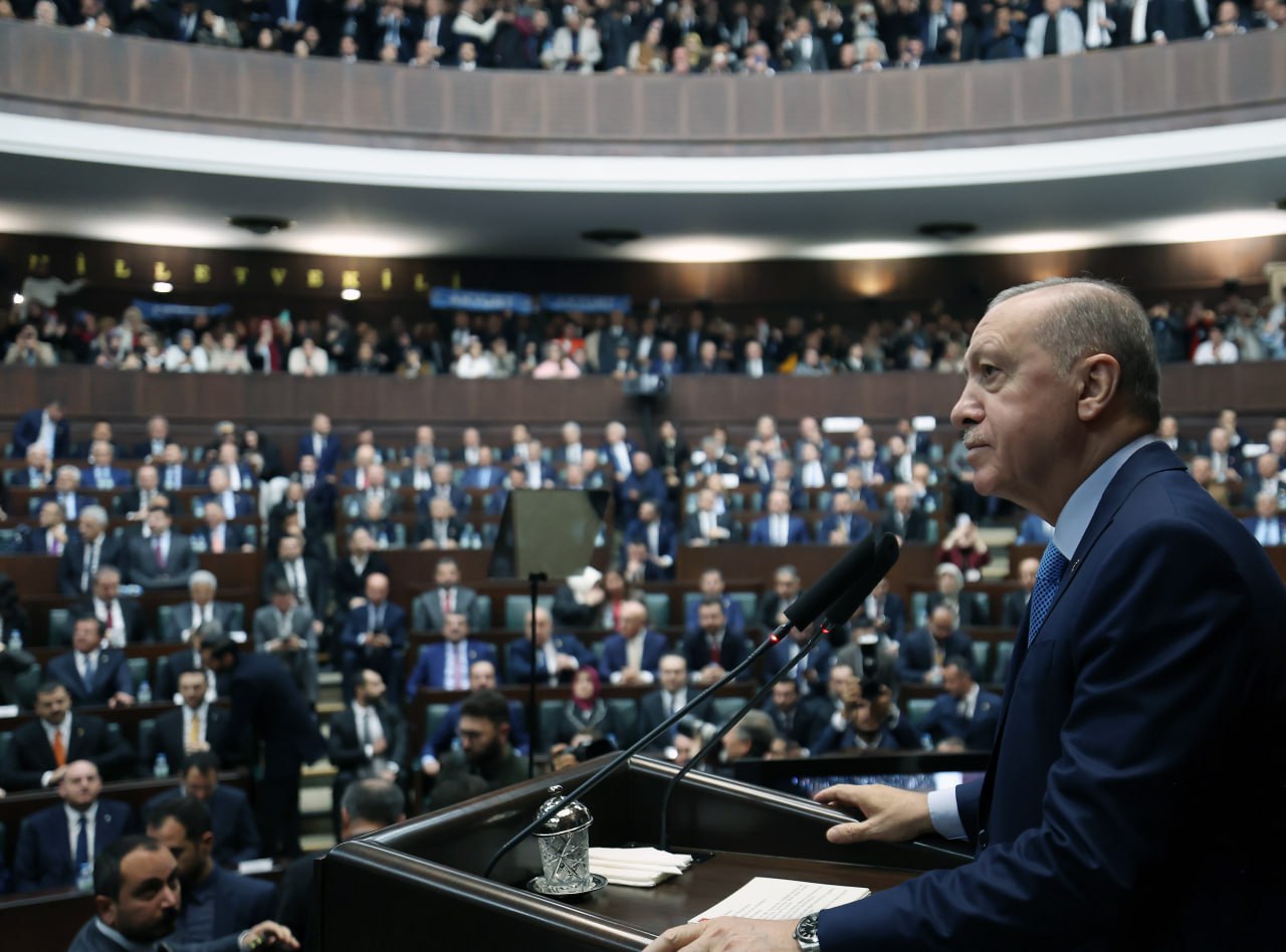 Ərdoğan: “Məqsədimiz Türk əsrinin qurulması yolunda bütün maneələri aradan qaldırmaqdır” Ərdoğan: “Məqsədimiz Türk əsrinin qurulması yolunda bütün maneələri aradan qaldırmaqdır”