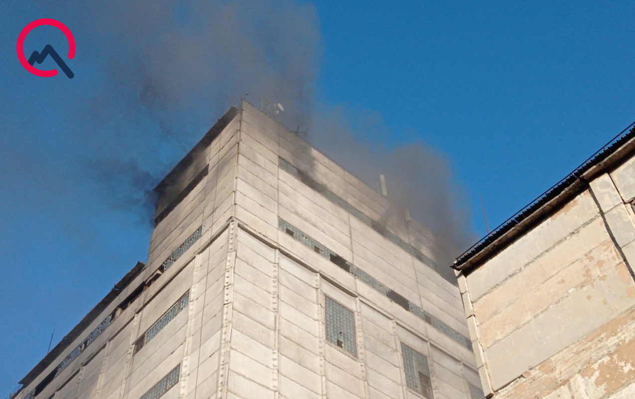 Gəncədə zavodda yanğın – FOTO