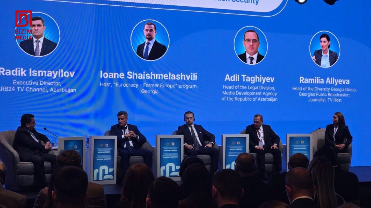 Bakıda Azərbaycan-Gürcüstan Media Forumu KEÇİRİLİR - FOTO