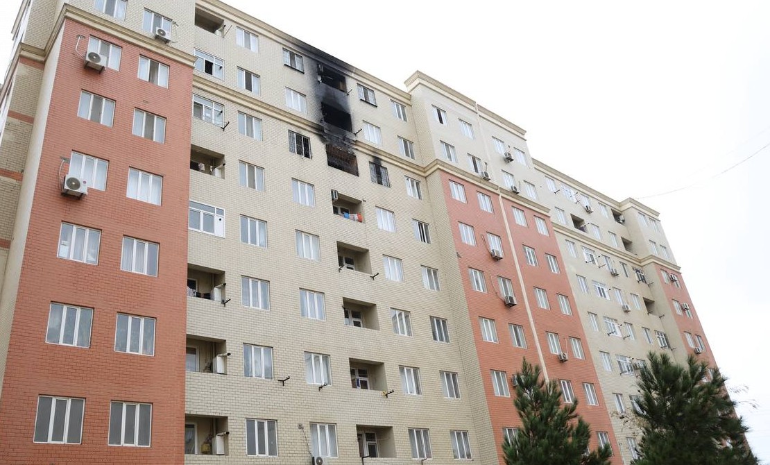 Lökbatanda yanğın baş verən binada su olmayıb? – RƏSMİ AÇIQLAMA