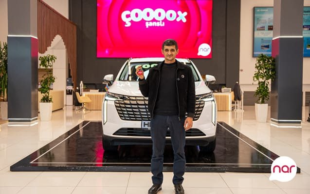 “Nar”ın “Çoox Şanslı” lotereyasında 6-cı avtomobil sahibini tapdı! “Nar”ın “Çoox Şanslı” lotereyasında 6-cı avtomobil sahibini tapdı!