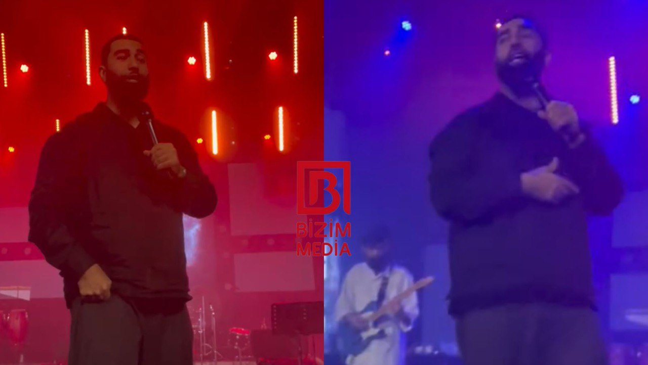 Jah Khalib Murad Dadaşovun oğlunun toyunda SƏHNƏ ALDI - VİDEO