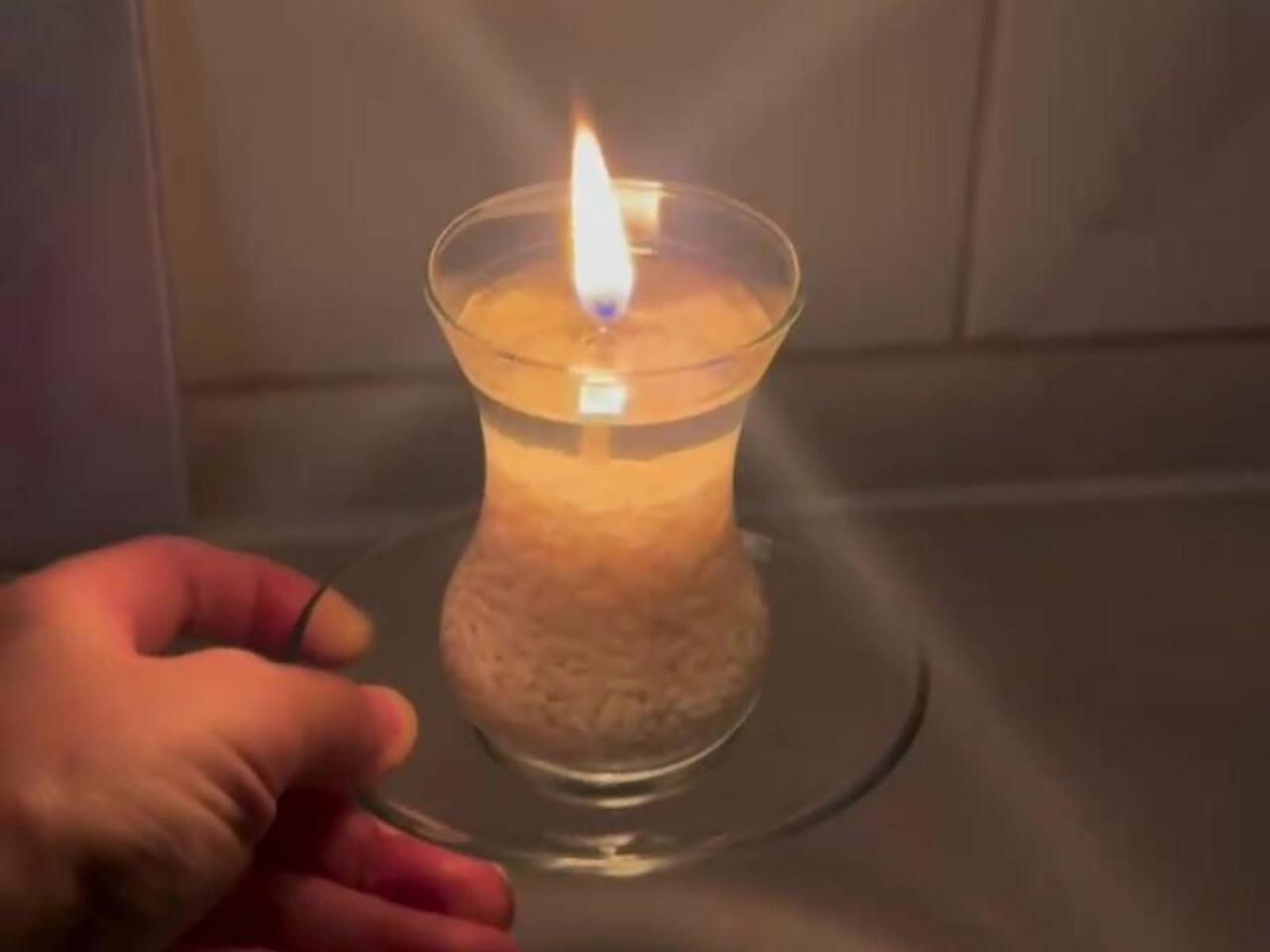 Nə şama ehtiyac var, nə lampaya - 10 gün yanır - VİDEO Nə şama ehtiyac var, nə lampaya - 10 gün yanır - VİDEO