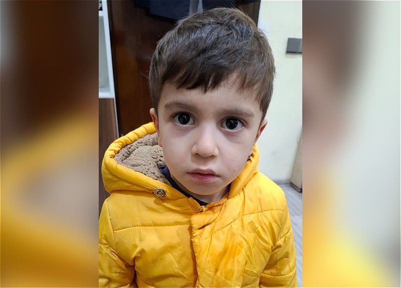 Sumqayıtda tapılan azyaşlı uşağın valideynləri müəyyən edildi Sumqayıtda tapılan azyaşlı uşağın valideynləri müəyyən edildi
