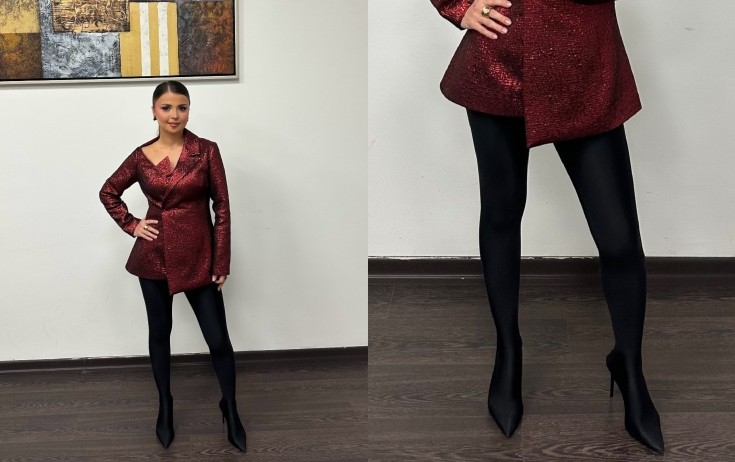 Məşhur çəkmədən bu dəfə Sevda geyindi - FOTO