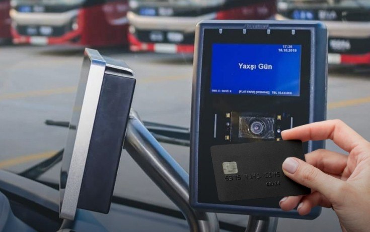 Bakıda bu avtobuslarda bank kartı ilə ÖDƏNİŞ aktivləşdirildi Bakıda bu avtobuslarda bank kartı ilə ÖDƏNİŞ aktivləşdirildi