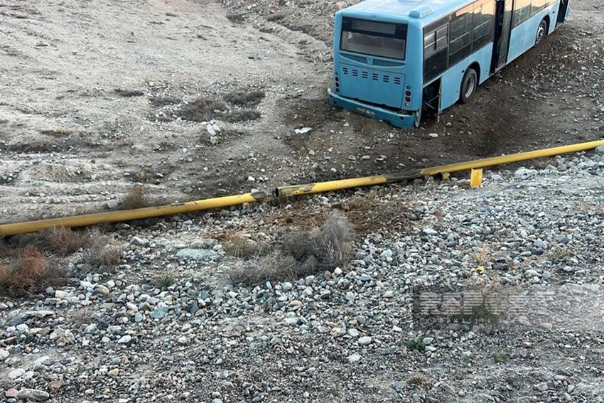 Ordubadda avtobus qaz kəmərini zədələyib, abonentlər istiliksiz qalıb