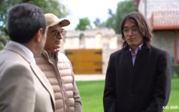 Polad Bülbüloğlu oğlu ilə Şuşadakı BAĞINDA - VİDEO