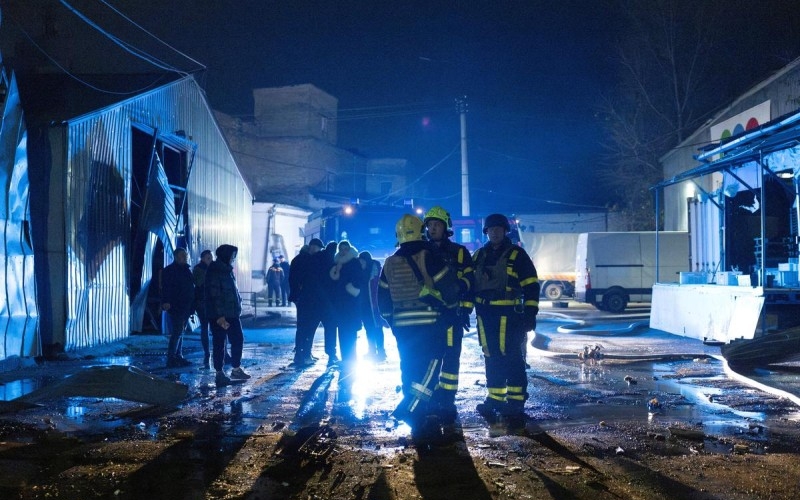 Ukrayna Rusiyanın enerji infrastrukturuna zərbə endirdi - VİDEO