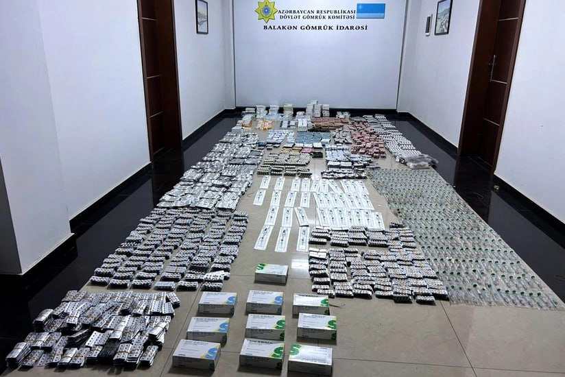 Azərbaycana külli miqdarda dərman və tibbi vasitələrin qanunsuz yolla gətirilməsinin qarşısı alındı - FOTO/VİDEO