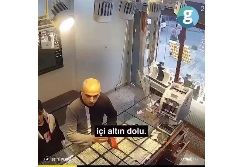 İstanbulda uşaqlar 1,3 milyon lirə dəyərində qızılı sahibinə qaytarıblar &ndash; VİDEO