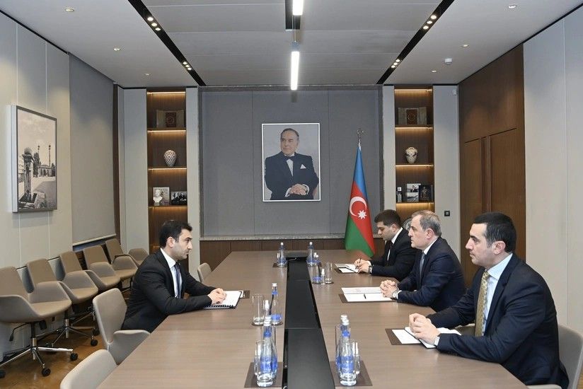 Ceyhun Bayramov Beynəlxalq Mülki Müdafiə Təşkilatının baş katibini qəbul edib - FOTO