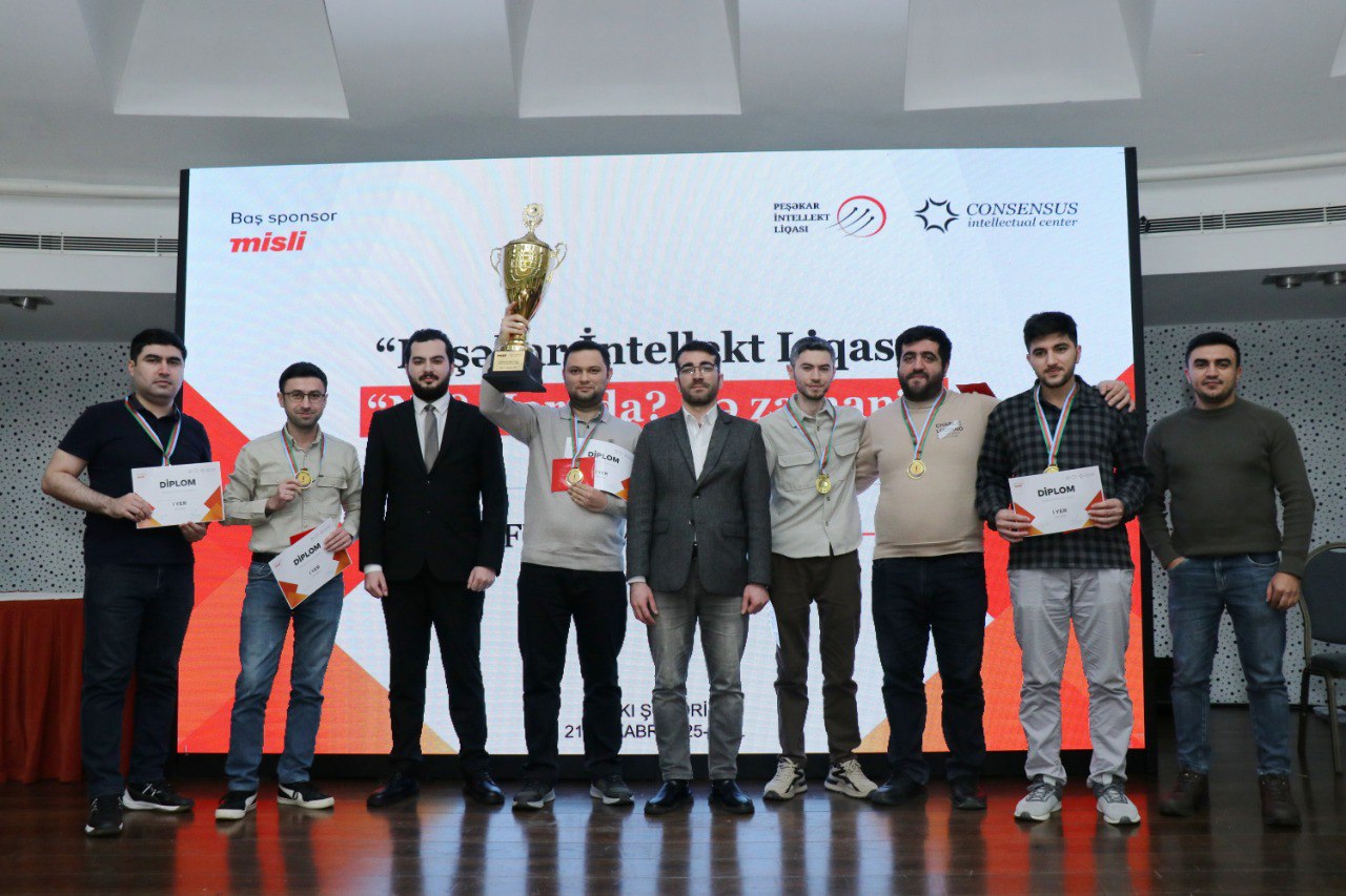 &ldquo;Misli&rdquo;nin dəstəyilə Peşəkar İntellekt Liqasının 2025-ci il mövsümü başa çatdı &ndash; FOTO/VİDEO