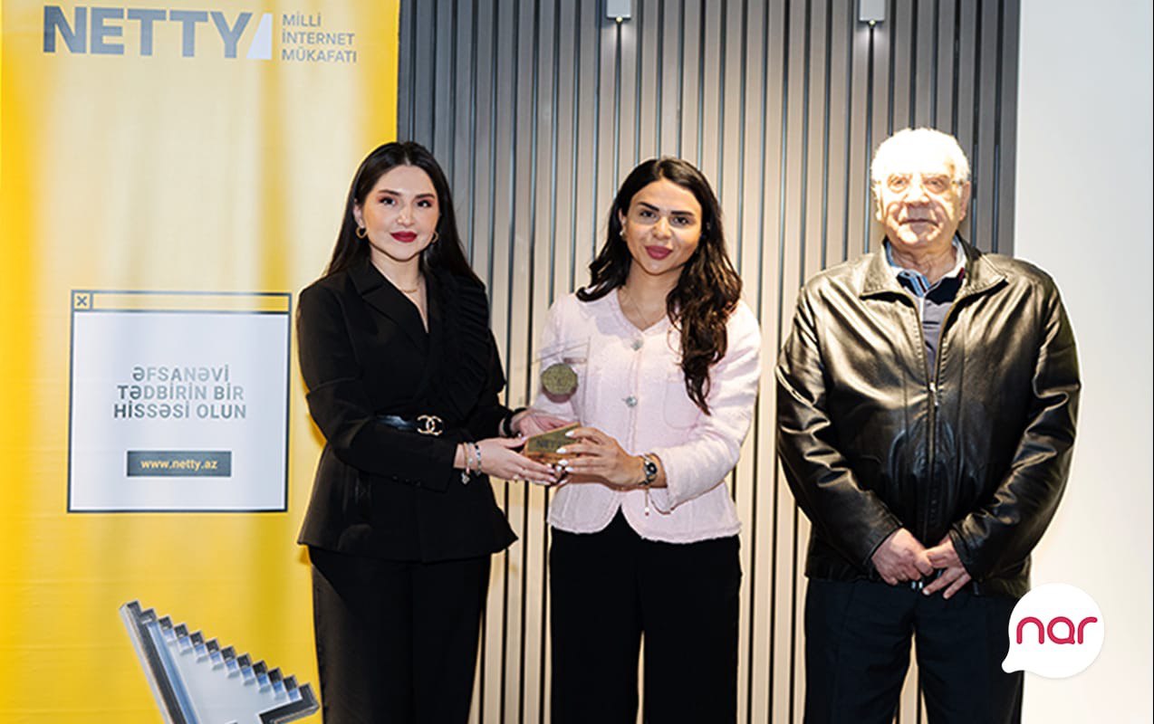 &ldquo;Nar&rdquo; və &ldquo;Netty&rdquo; ilin ən yaxşı rəqəmsal təşəbbüslərini mükafatlandırdılar &ndash; FOTO