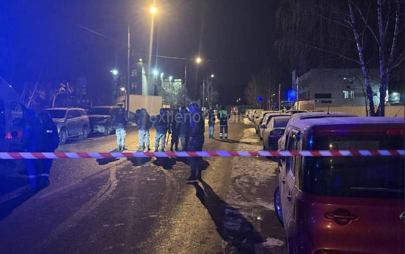 Rusiyada polis avtomobili partladıldı &ndash; Ölən və yaralananlar var &ndash; VİDEO