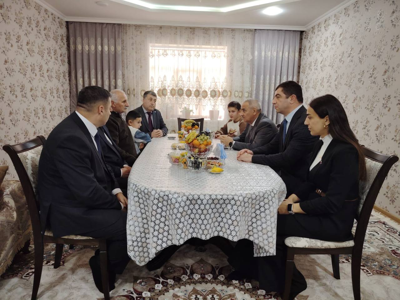 Qusarda şəhid və qazi ailələri ziyarət edildi - FOTO