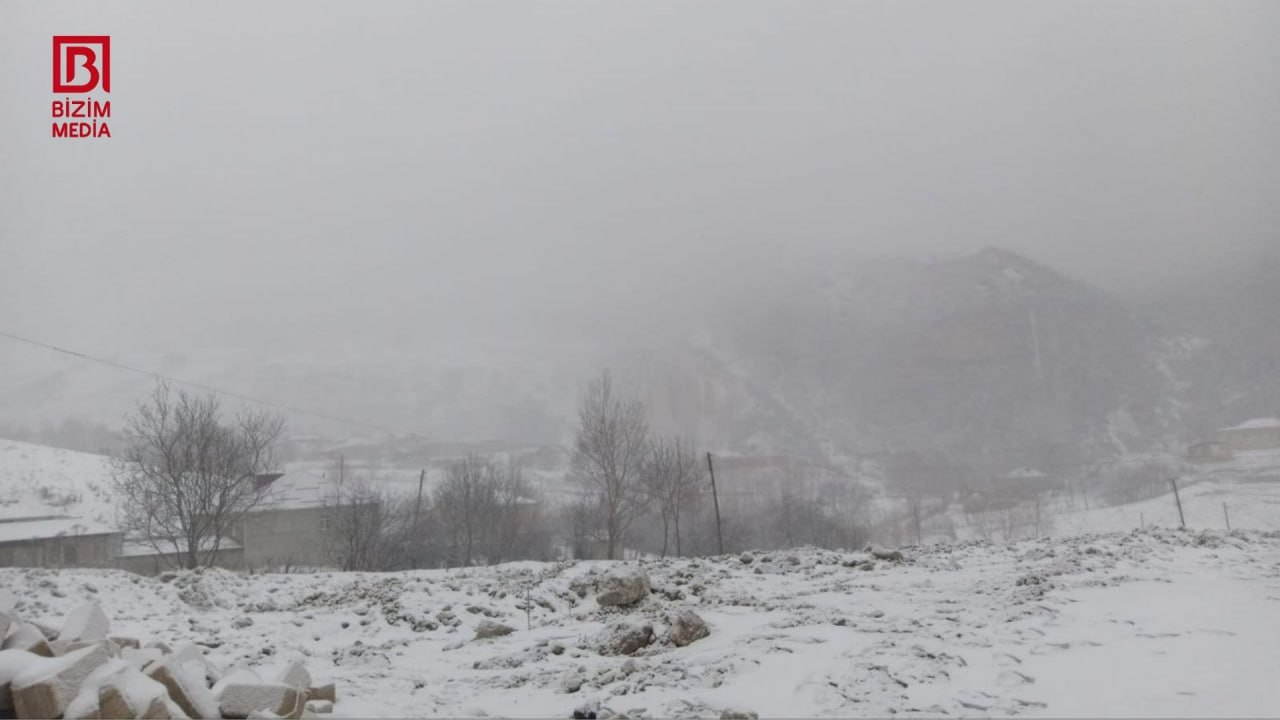 Xınalıq kəndində 6,9 dərəcə şaxta var - FOTO