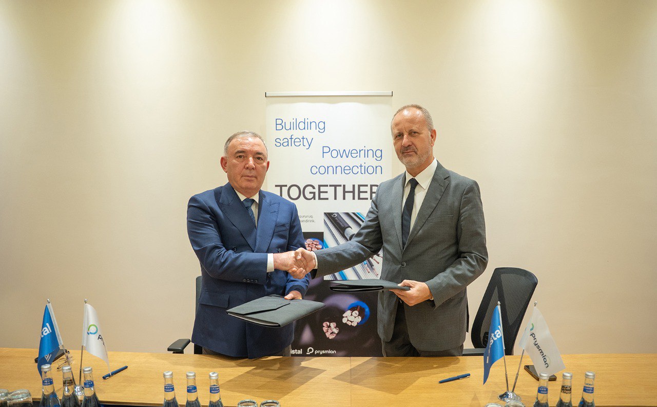 &ldquo;Kristal&rdquo; qlobal kabel istehsalçısı &ldquo;Prysmian Group&rdquo; ilə memorandum imzalayıb!