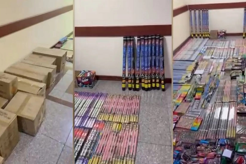 Abşeronda pirotexniki vasitələr satan iki nəfər saxlanıldı &ndash; FOTO