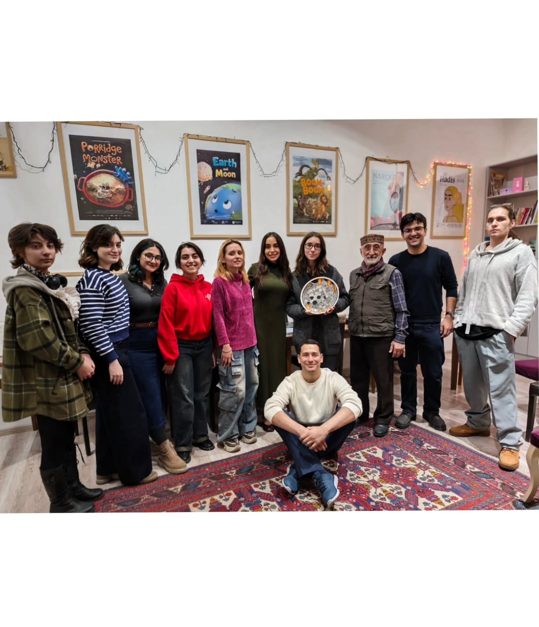 Leyla Əliyeva &ldquo;ANİMAFİLM Studio&rdquo;nun qonağı olub - FOTO/YENİLƏNİB