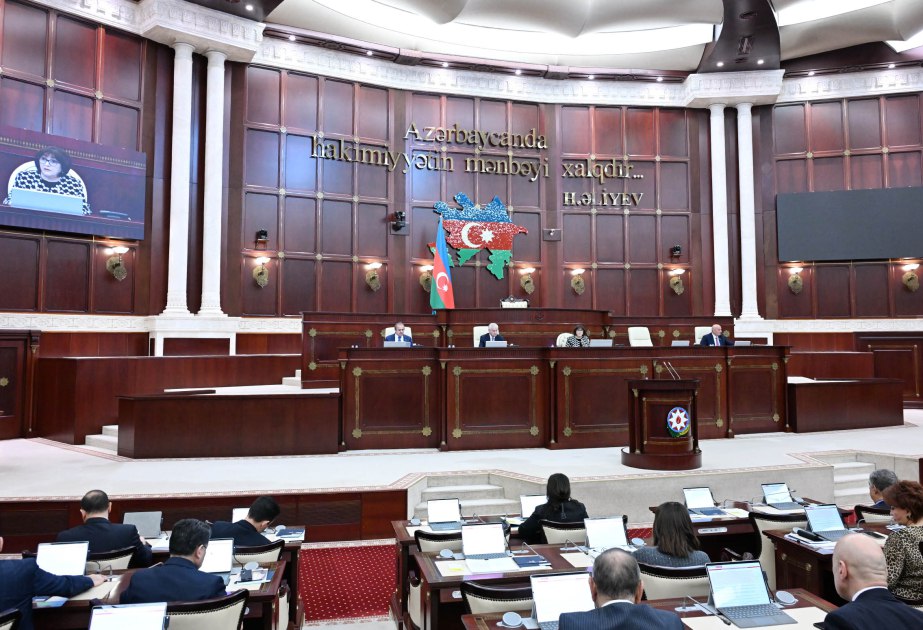 Milli Məclisin plenar iclasında 9 məsələ müzakirə olunub