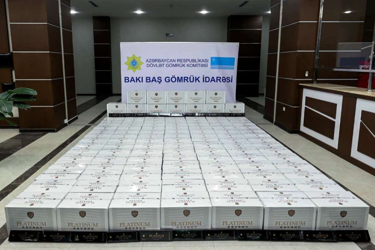 Gömrükçülər Xırdalanda əməliyyat keçirdi - 1 milyon 180 min ədəd siqaret... - FOTO-VİDEO