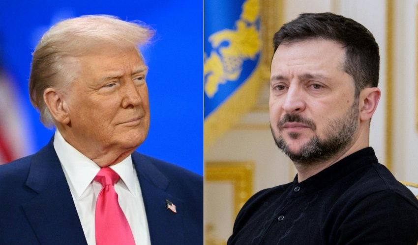 Tramp bu gün Zelenski ilə Donbas və Zaporojye AES məsələlərini müzakirə edəcək - FOTO