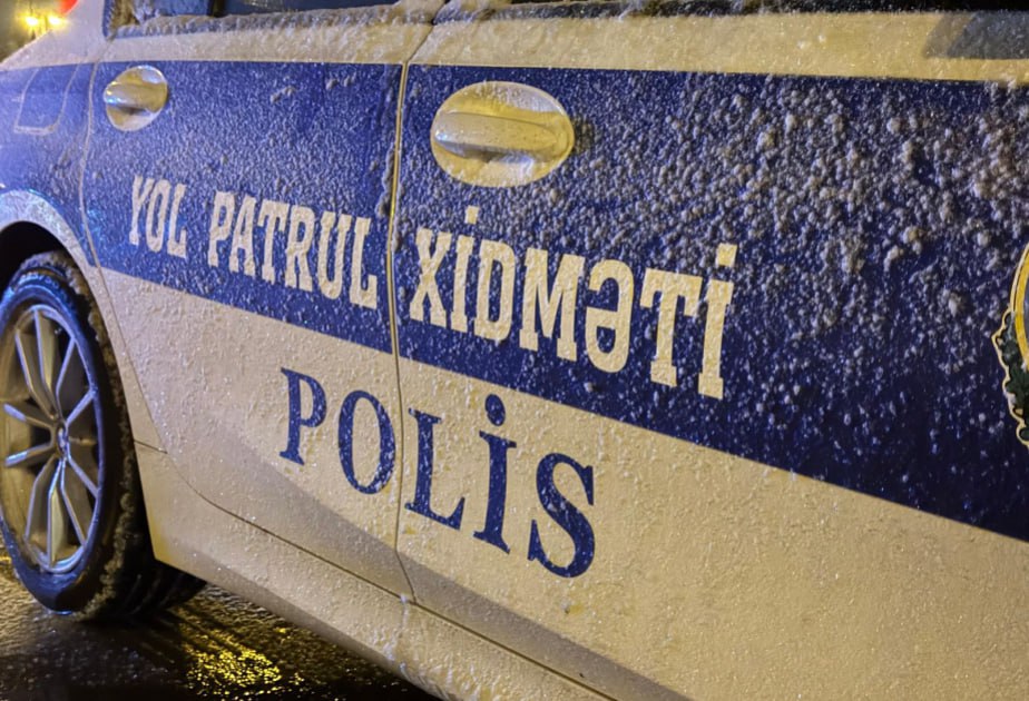 Qusarda polis əməkdaşları qış rejimində fasiləsiz xidmət aparırlar - VİDEO