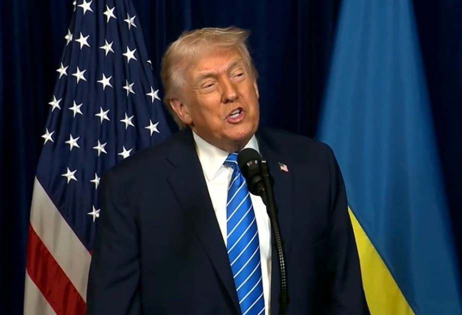 Tramp: &ldquo;Rusiya-Ukrayna münaqişəsində ərazi məsələsi hələ həll olunmayıb&rdquo; - VİDEO