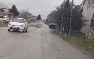 Saray qəsəbəsində YOL PROBLEMİ &ndash; VİDEO