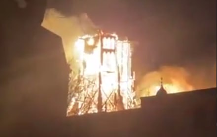 Amsterdamda 150 illik kilsə Yeni il gecəsi YANDI &ndash; ANBAAN VİDEO