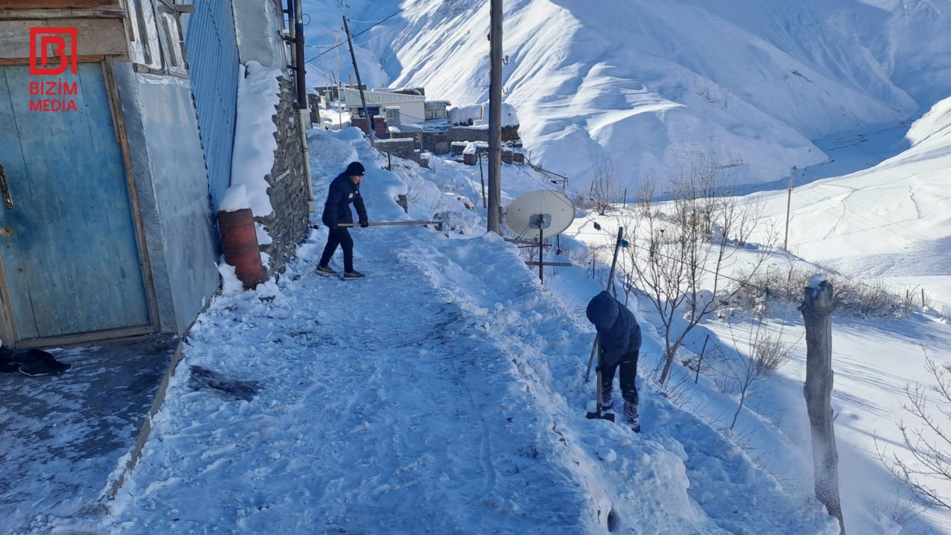 Ağ örpəyə bürünən Xınalığın ecazkar mənzərəsi – VİDEO Ağ örpəyə bürünən Xınalığın ecazkar mənzərəsi – VİDEO