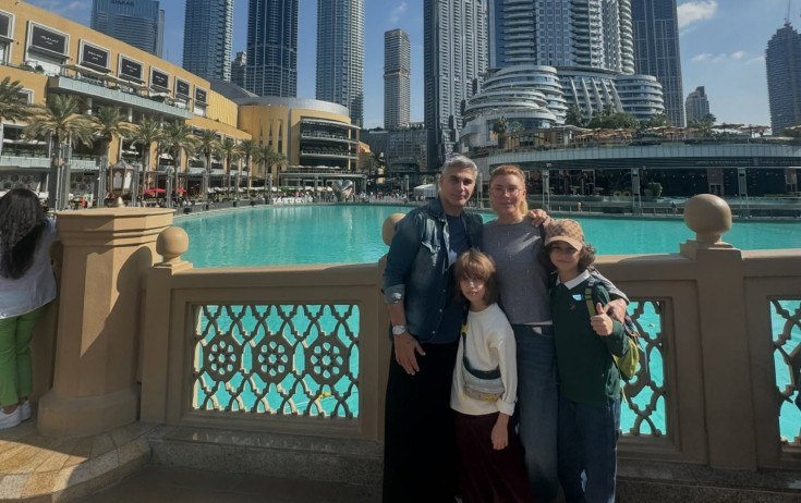 Xoşqədəm ailəsi ilə Dubayda &ndash; FOTO
