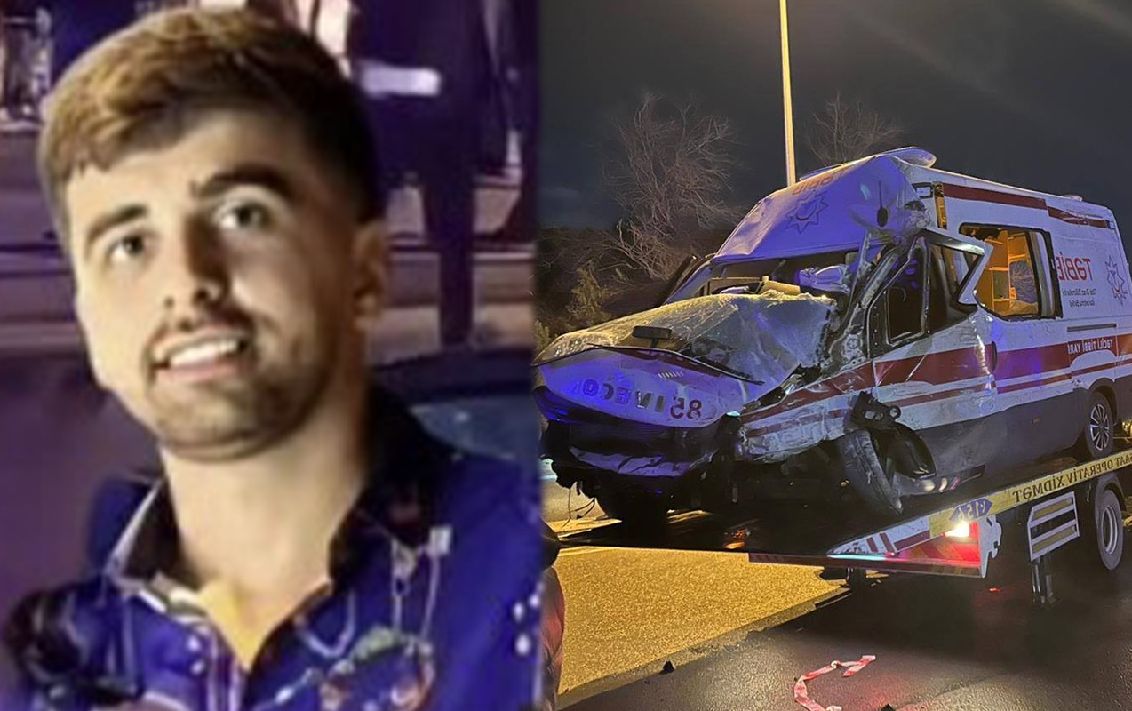 Bakıda kuryerin öldüyü dəhşətli qəzanın təfərrüatı - Video