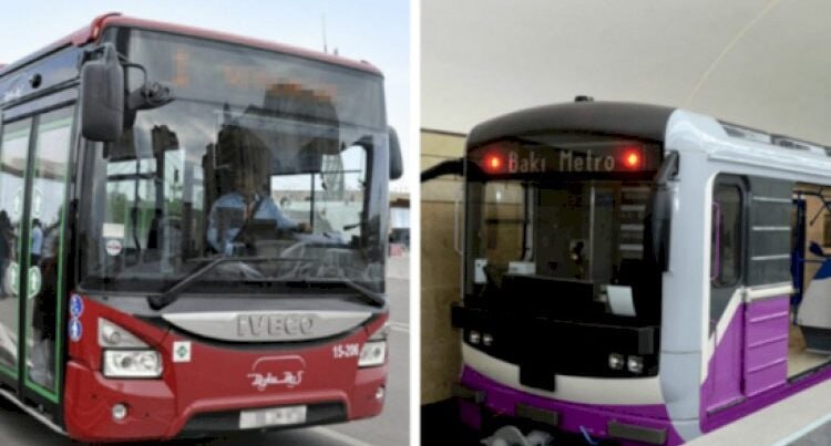 SON DƏQİQƏ: Bu şəxslər ictimai nəqliyyatdan pulsuz istifadə edəcək SON DƏQİQƏ: Bu şəxslər ictimai nəqliyyatdan pulsuz istifadə edəcək