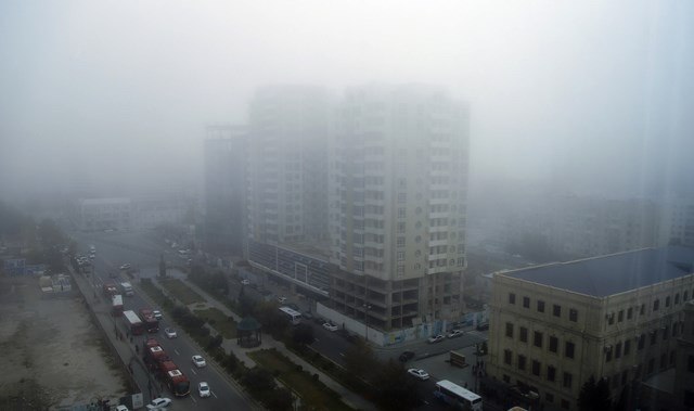 Dumanlı hava sabah da davam edəcək