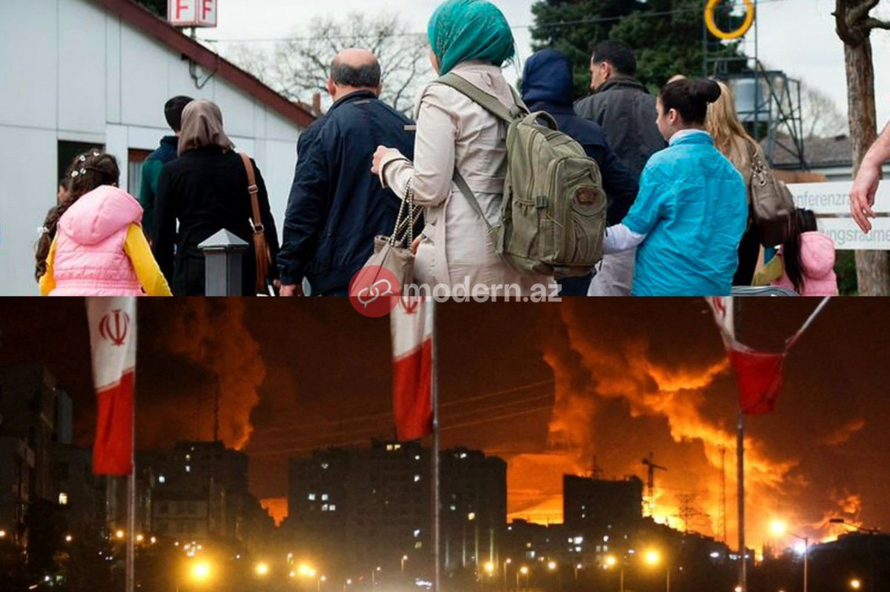 İrandan köç başladı - Soydaşlarımız Tehranı tərk edir İrandan köç başladı - Soydaşlarımız Tehranı tərk edir