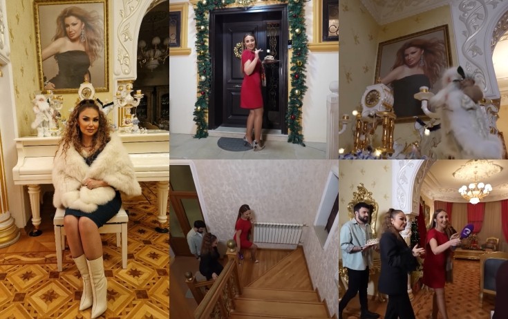 Könül Kərimovanın villası - Video Könül Kərimovanın villası - Video