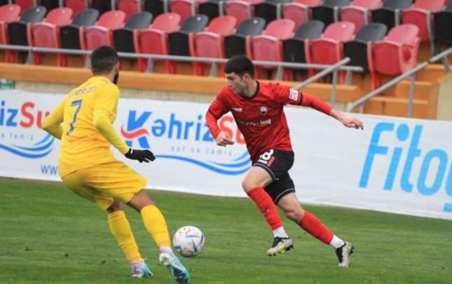 "Qəbələ" "Kəpəz"ə qalib gəldi