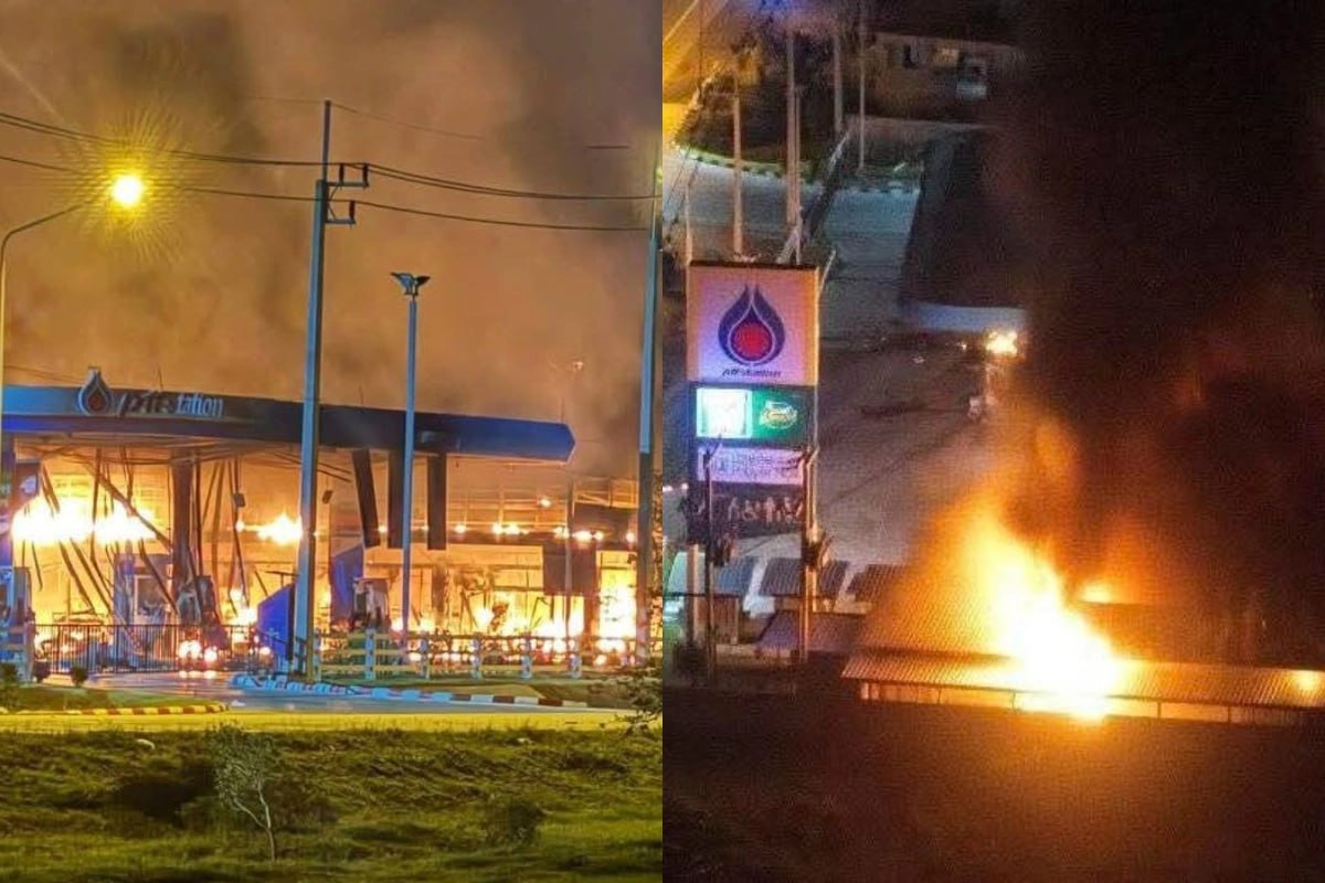 Bu ölkədə 11 yanacaqdoldurma məntəqəsi partladıldı