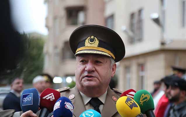 Azərbaycanda general təqaüdə göndərildi