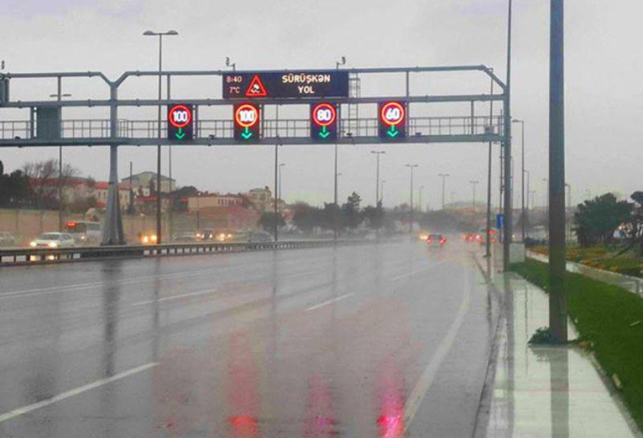 Aeroport yolunda sürət həddi ENDİRİLDİ