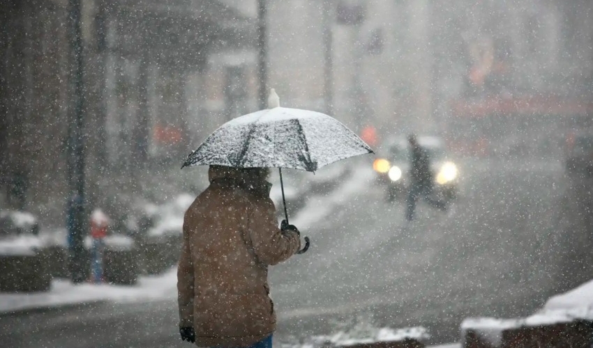 Sabahın HAVASI: Yağış, qar, 16 dərəcə şaxta...