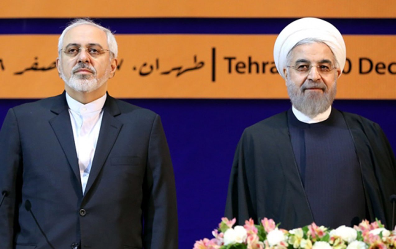 Həsən Ruhani və Cavad Zərif SAXLANILDI &ndash; VİDEO