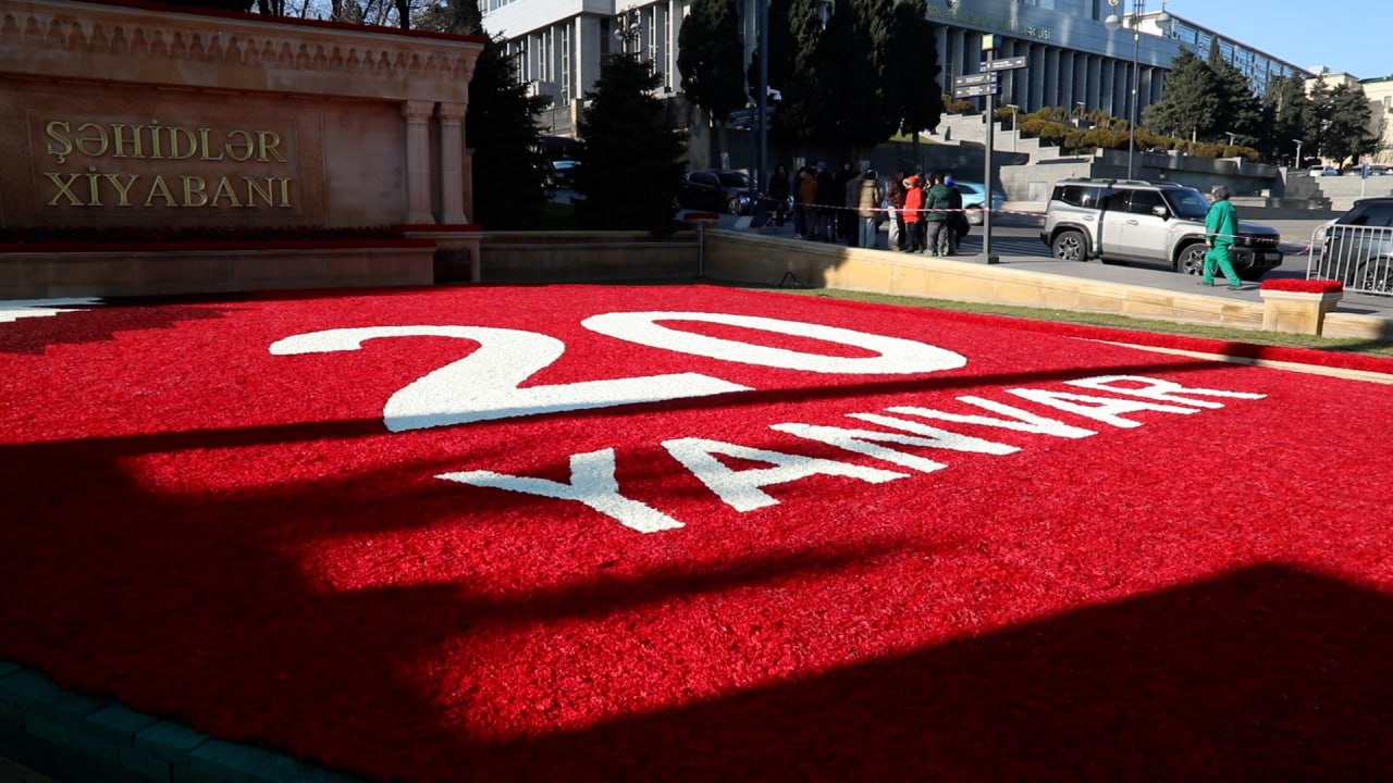 Şəhidlər xiyabanı 20 Yanvar gününə belə hazırlanır &ndash; VİDEOREPORTAJ 